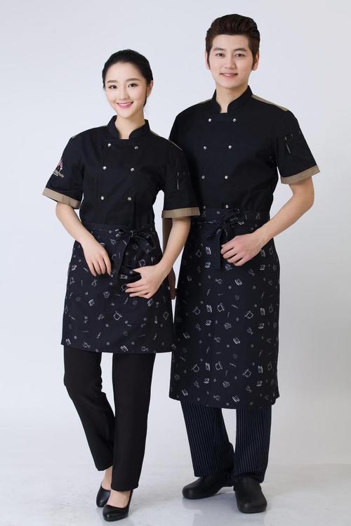 酒店工作服定制短袖